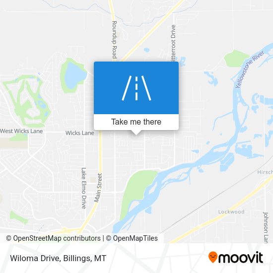 Mapa de Wiloma Drive