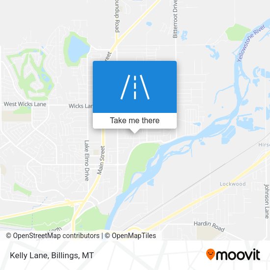 Mapa de Kelly Lane