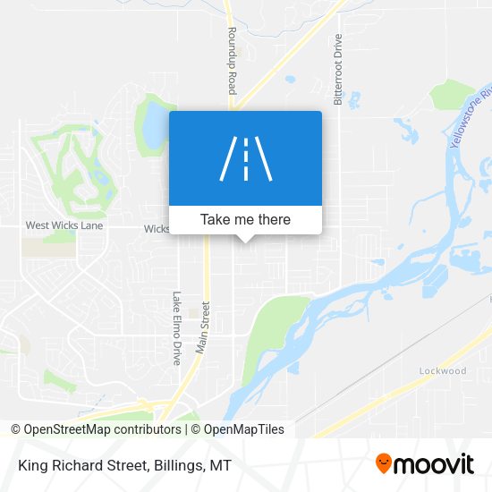 Mapa de King Richard Street