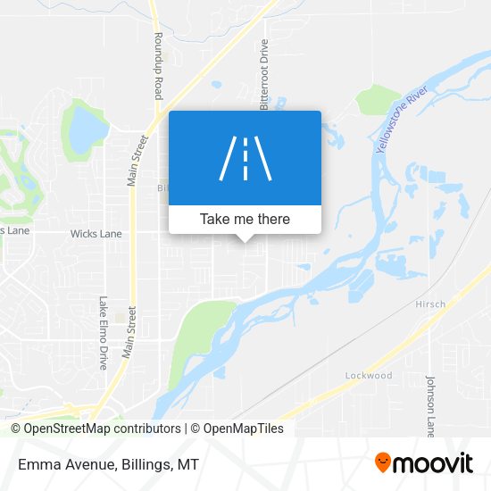 Emma Avenue map