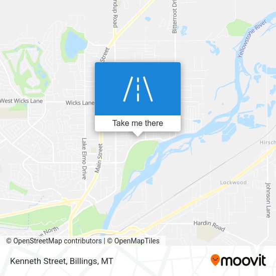 Mapa de Kenneth Street