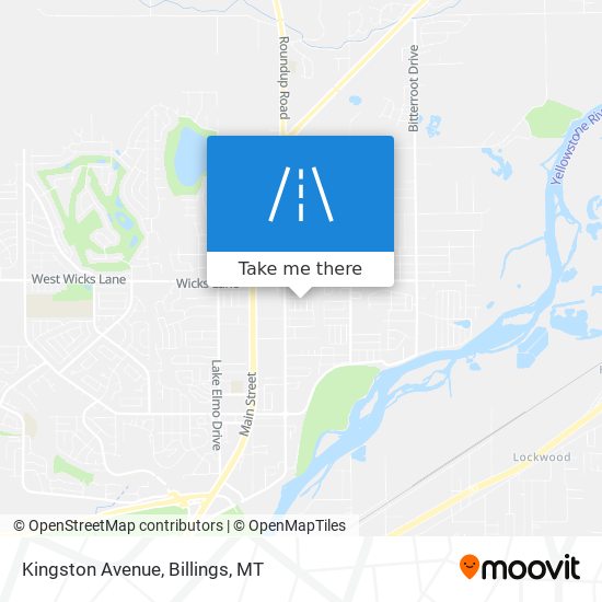 Kingston Avenue map