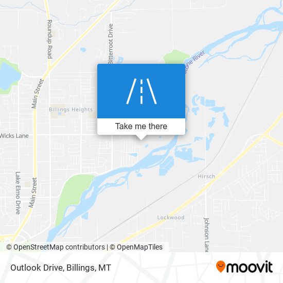 Outlook Drive map