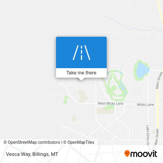 Mapa de Vesca Way