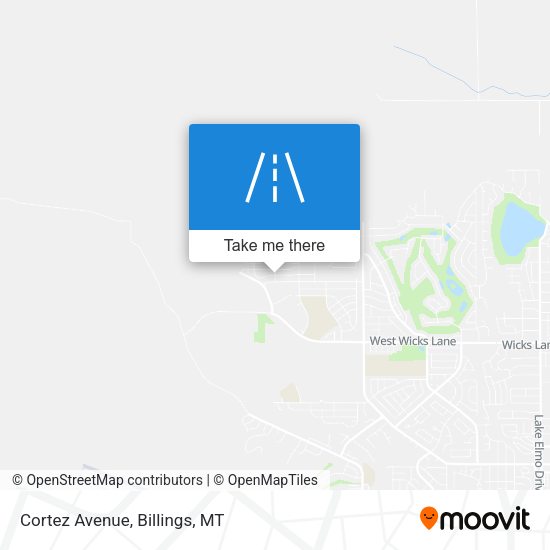 Mapa de Cortez Avenue