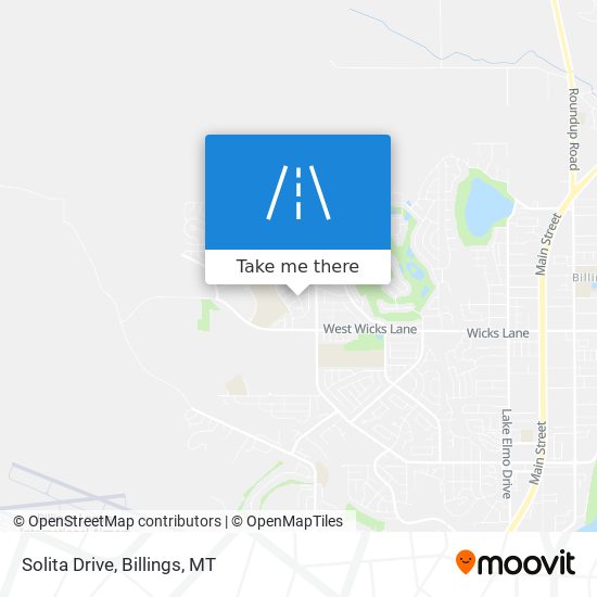 Solita Drive map