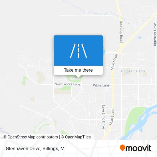 Mapa de Glenhaven Drive