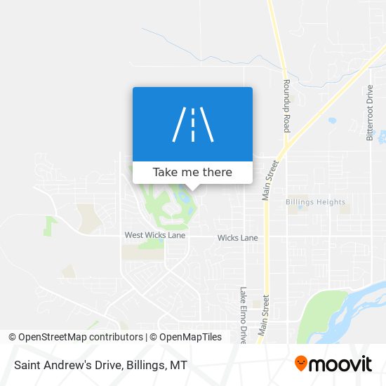 Saint Andrew's Drive map