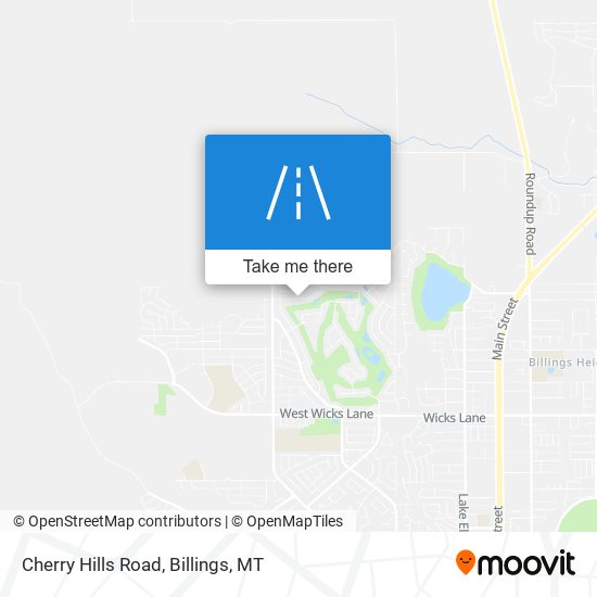 Cherry Hills Road map