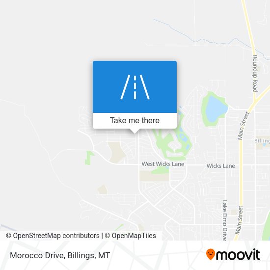 Mapa de Morocco Drive