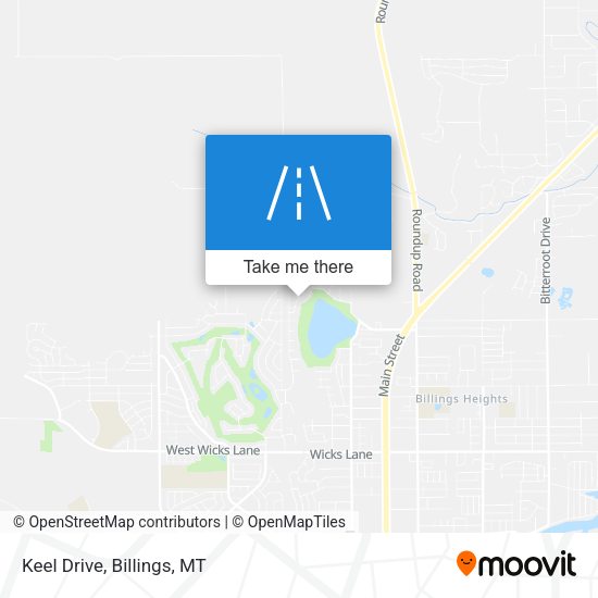 Mapa de Keel Drive