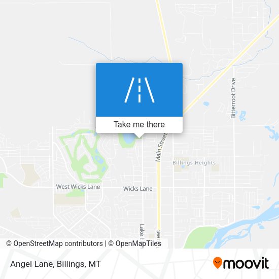 Mapa de Angel Lane