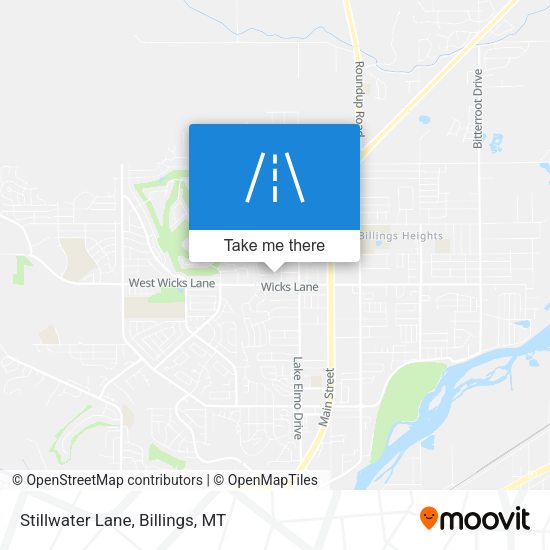 Mapa de Stillwater Lane