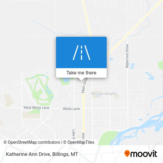 Katherine Ann Drive map