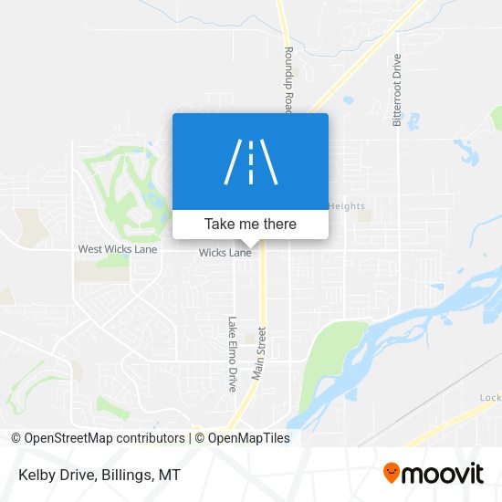Mapa de Kelby Drive