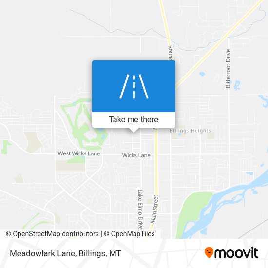 Meadowlark Lane map