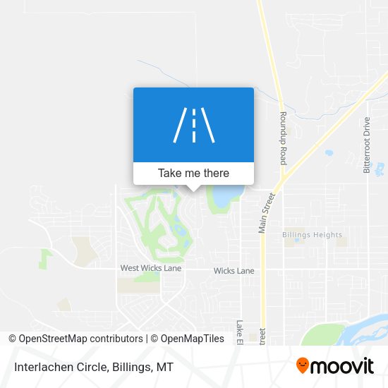 Interlachen Circle map