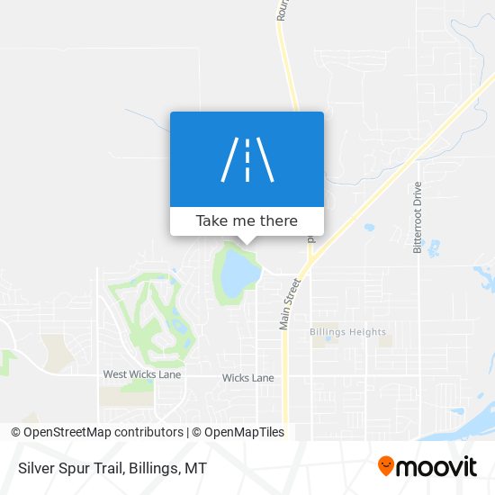 Silver Spur Trail map