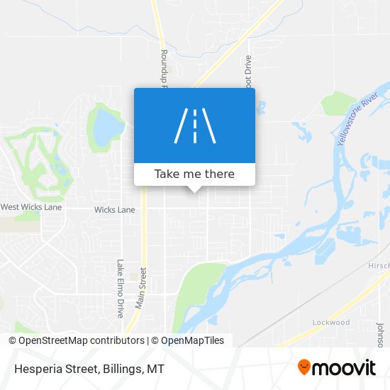 Hesperia Street map