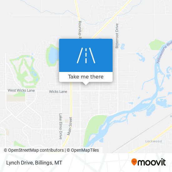 Lynch Drive map