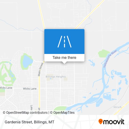 Mapa de Gardenia Street