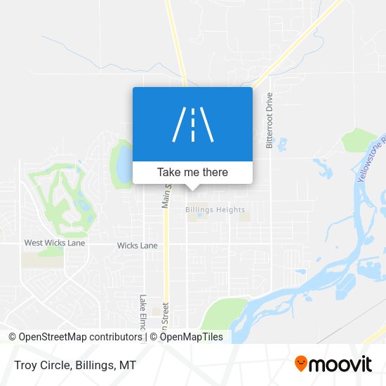 Mapa de Troy Circle