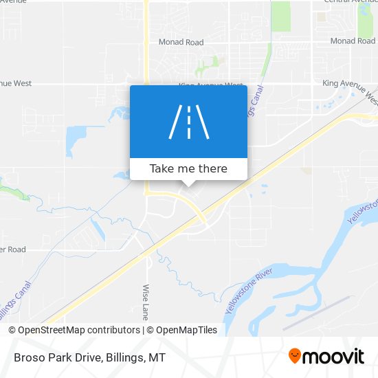 Broso Park Drive map
