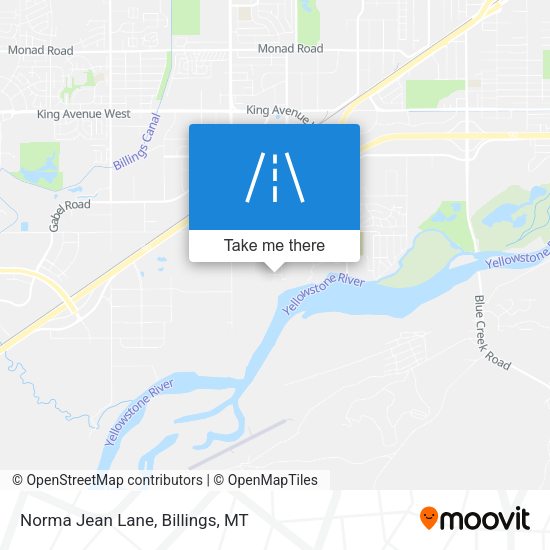 Mapa de Norma Jean Lane
