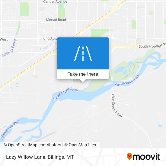 Mapa de Lazy Willow Lane