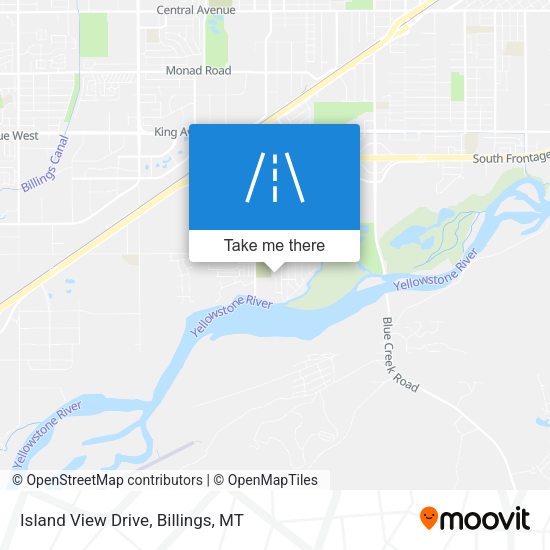 Island View Drive map