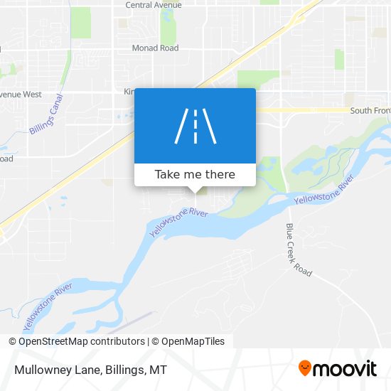 Mullowney Lane map