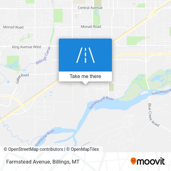 Farmstead Avenue map