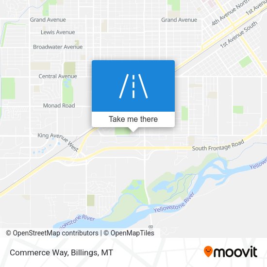Mapa de Commerce Way