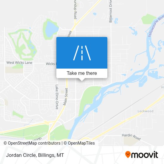 Mapa de Jordan Circle