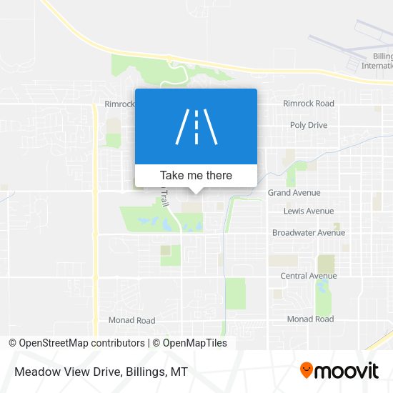 Meadow View Drive map