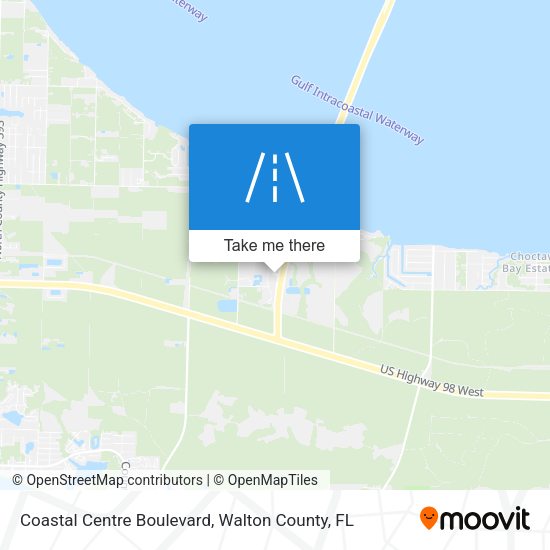 Coastal Centre Boulevard map