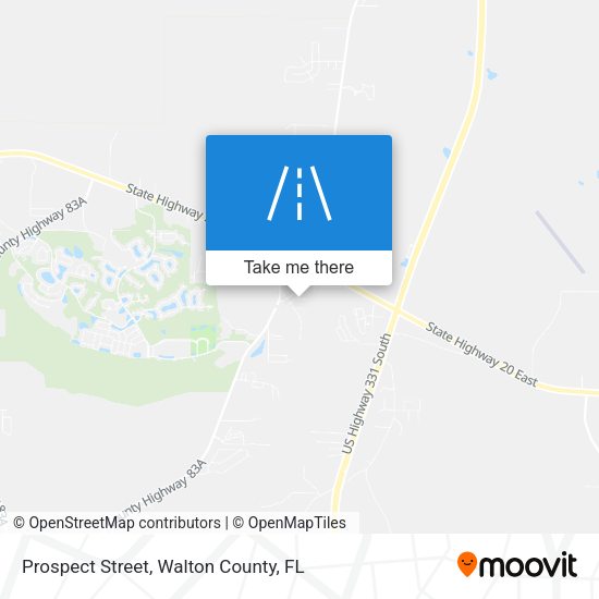 Prospect Street map