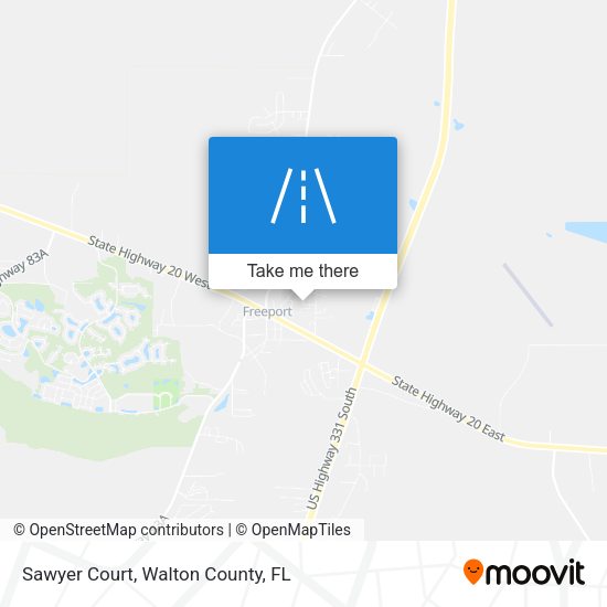 Sawyer Court map