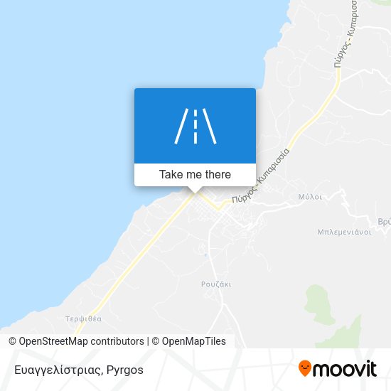 Ευαγγελίστριας map