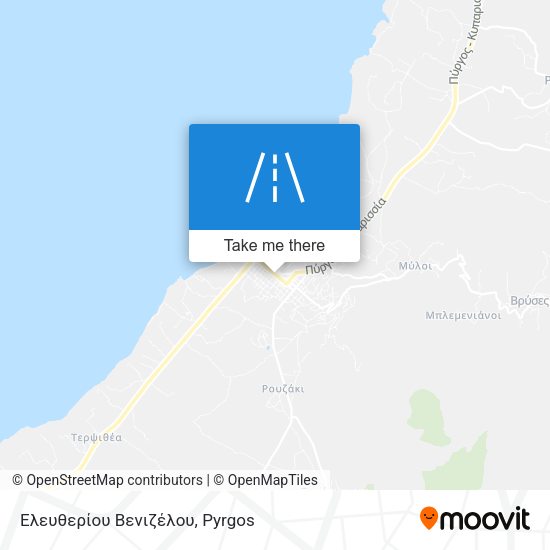 Ελευθερίου Βενιζέλου map