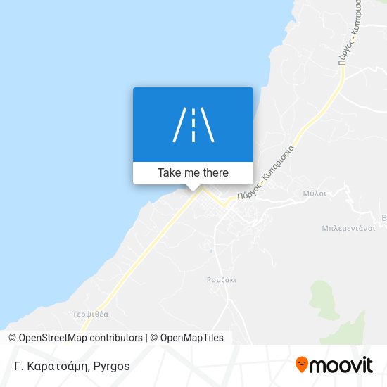 Γ. Καρατσάμη map