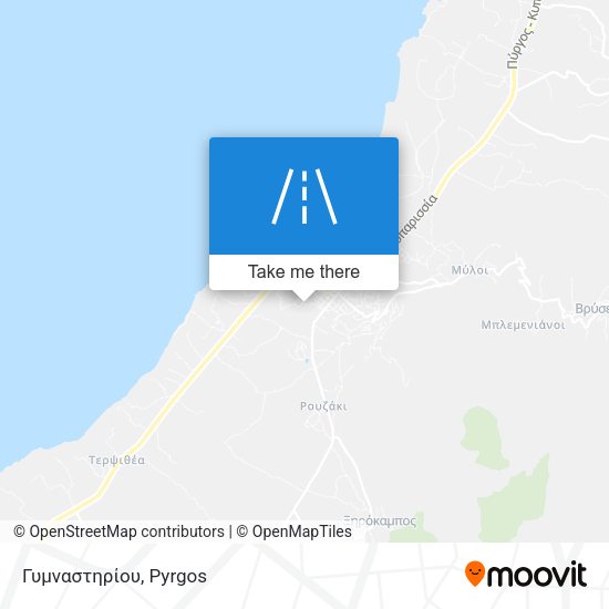 Γυμναστηρίου map