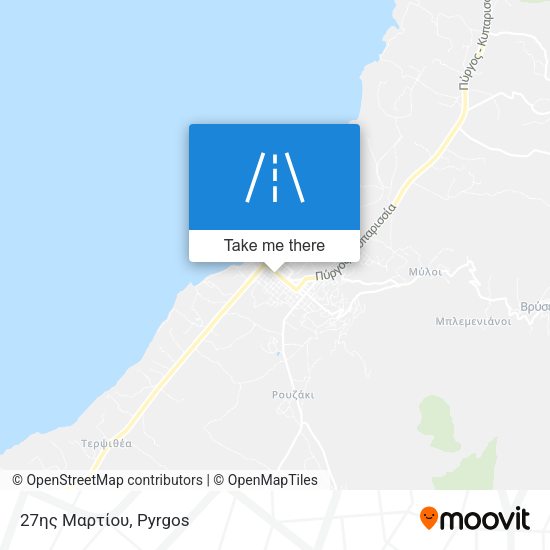 27ης Μαρτίου map