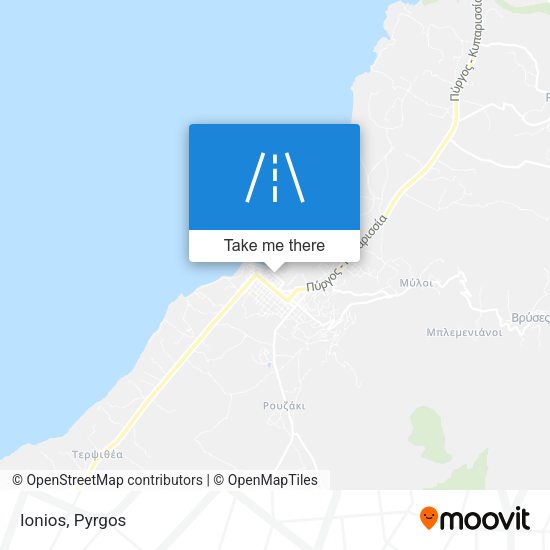 Ionios map