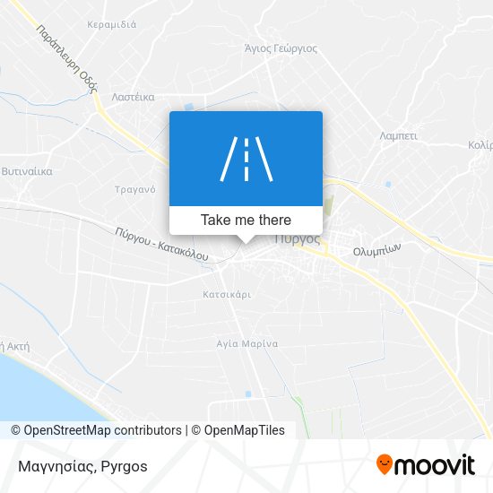 Μαγνησίας map