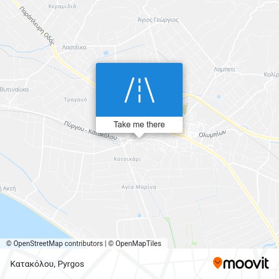 Κατακόλου map