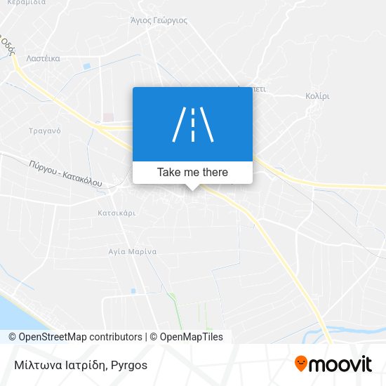 Μίλτωνα Ιατρίδη map
