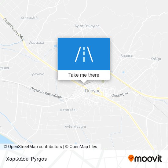 Χαριλάου map