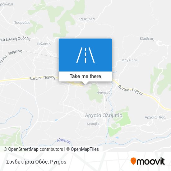 Συνδετήρια Οδός map
