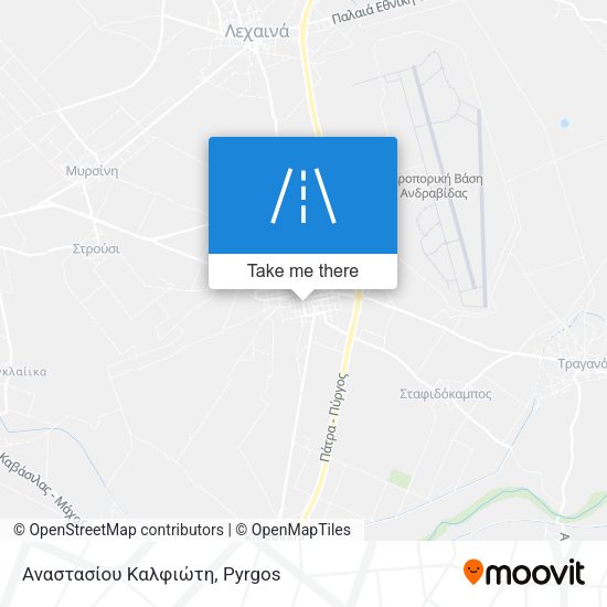 Αναστασίου Καλφιώτη map